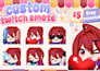 draw twitch emotes, badges, animated emotes for twitch, and vtuber stream